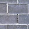 A diagonal stair-step crack found along a foundation wall in a Highland home