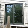 Sliding doors that are crooked and jamming due to a foundation issue in Columbia City home
