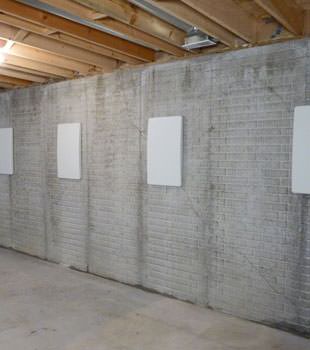 Wall anchor covers covering a foundation wall repair system in Portage, Merrillville, Warsaw, Hobart, Huntington, Granger, Hammond