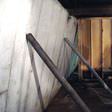 severely leaning foundation walls in Valparaiso
